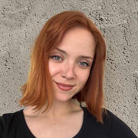 Portrait von Sophie Mühlhausen.